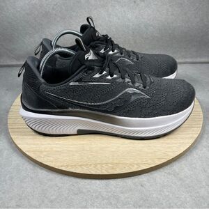 Saucony Echelon Size 10 Black White Men Road Running Jogging Shoes S20765-10